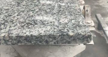 浙江芝麻白楼梯踏步 芙蓉白
