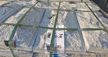 浙江芝麻白蘑菇石，自然面