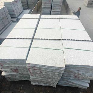 浙江芝麻白毛板，石材毛板