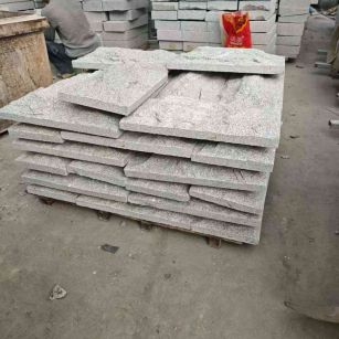 浙江芝麻白蘑菇石，自然面