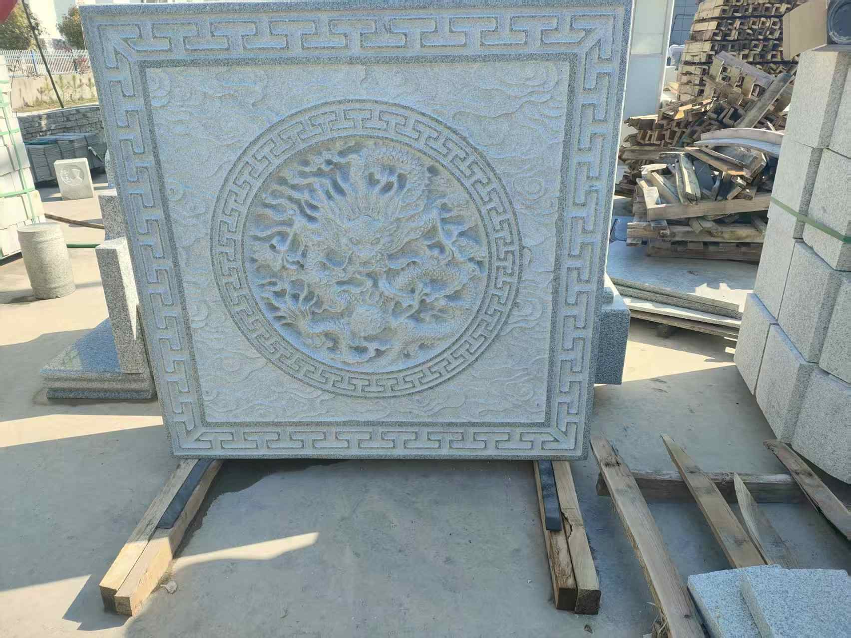 浙江芝麻白芝麻灰别墅雕刻板