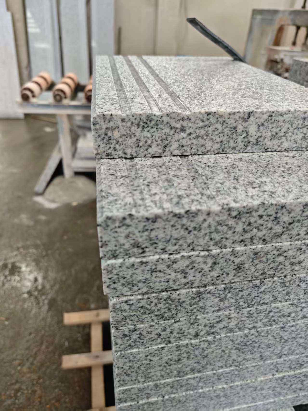 浙江芝麻白楼梯踏步