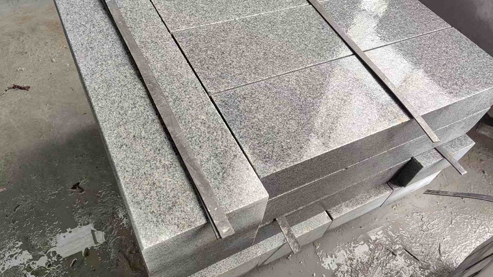 浙江芝麻灰 芝麻白 路牙石 路侧石 马路牙子